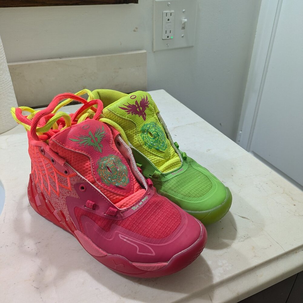 Puma MB1 Lamelo Ball Rick and Morty Sneakers